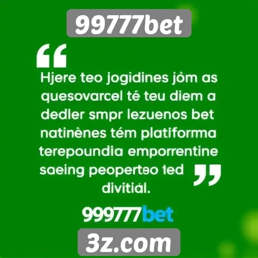 Depoimentos de jogadores sobre a experiência no 99777bet