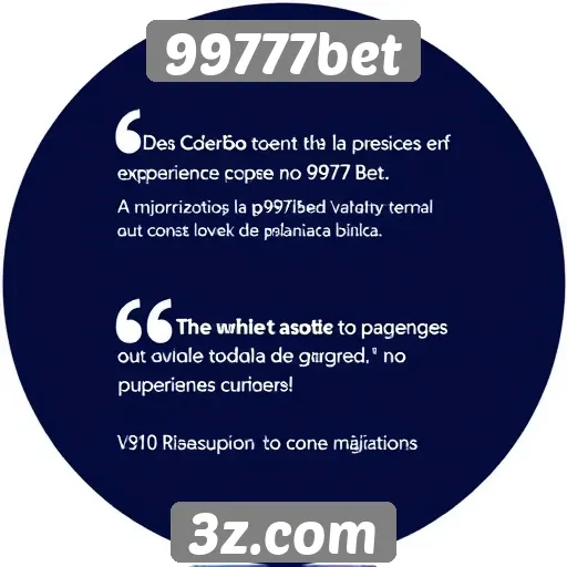 Opiniões de usuários sobre a experiência no 99777bet